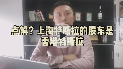 点解？上海特斯拉的爸爸（股东）是香港公司？